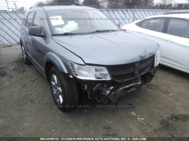 3D4GG67V09T239808 - 2009 DODGE JOURNEY R/T GRAY photo 6