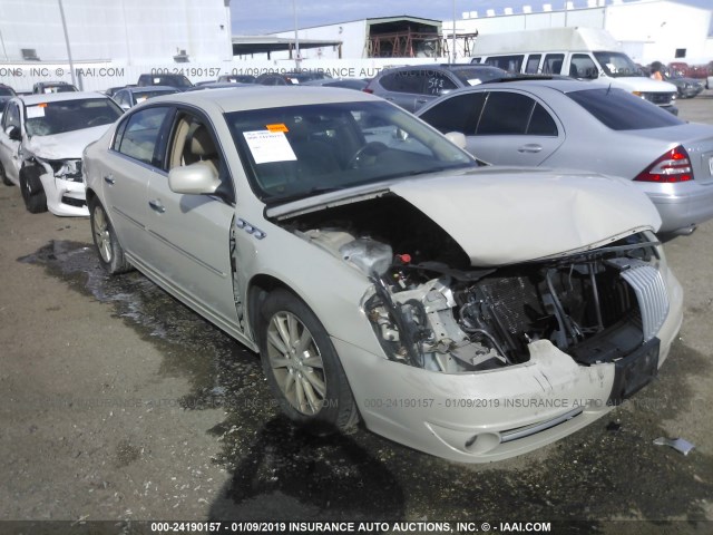 1G4HJ5EM8BU114327 - 2011 BUICK LUCERNE CXL Champagne photo 1