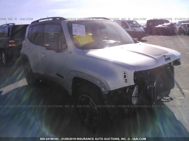 ZACCJBCT4GPD14797 - 2016 JEEP RENEGADE TRAILHAWK GRAY photo 1