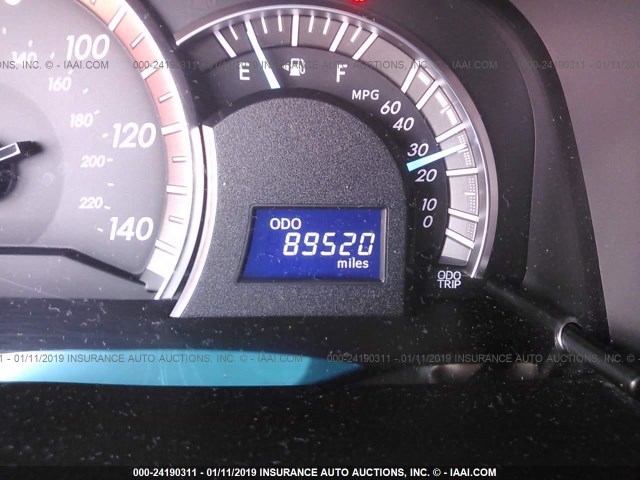 4T1BF1FK9DU661686 - 2013 TOYOTA CAMRY L/SE/LE/XLE 红色 照片 7