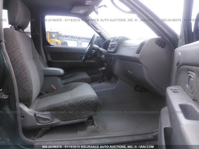 5N1ED28Y8YC518766 - 2000 NISSAN XTERRA XE/SE GREEN photo 5