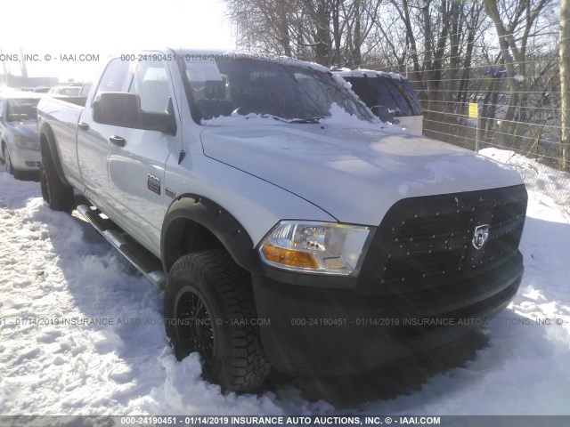 3D7TT2CT0BG529152 - 2011 DODGE RAM 2500 WHITE photo 1