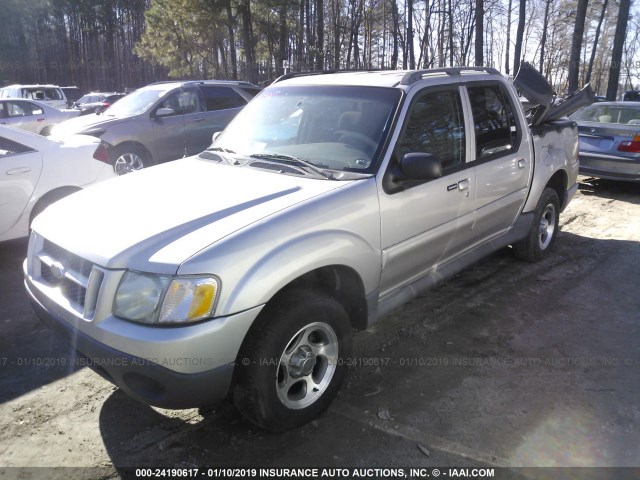 1FMZU67K25UA00616 - 2005 FORD EXPLORER SPORT TR  SILVER photo 2