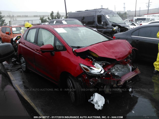 3HGGK5H81FM730832 - 2015 HONDA FIT EX/EXL RED photo 1