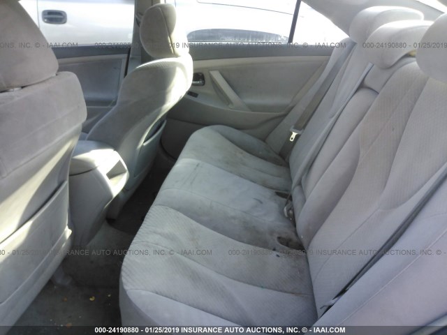 4T4BE46K98R024104 - 2008 TOYOTA CAMRY CE/LE/XLE/SE BLACK photo 8