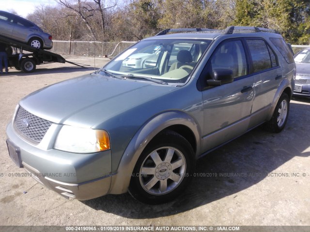 1FMZK01166GA41298 - 2006 FORD FREESTYLE SE GREEN photo 2