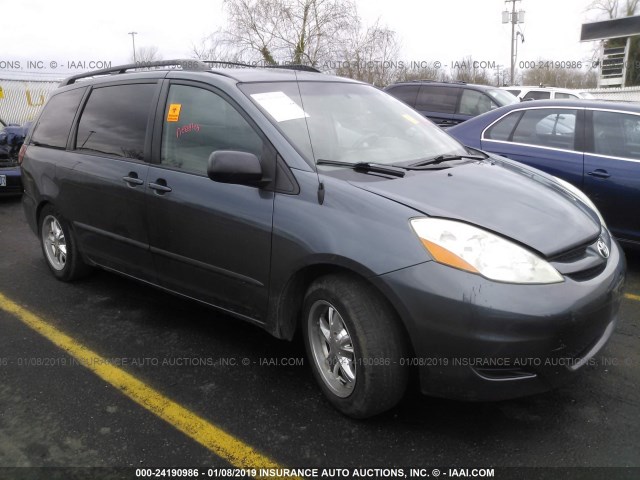 5TDZA23C86S571389 - 2006 TOYOTA SIENNA CE/LE BLUE photo 1