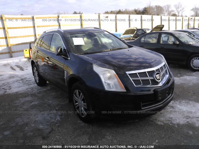 3GYFNAEY6AS555412 - 2010 CADILLAC SRX LUXURY COLLECTION BLACK photo 1
