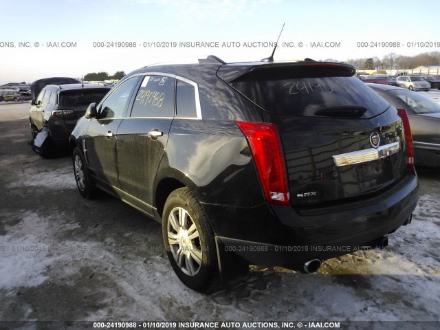 3GYFNAEY6AS555412 - 2010 CADILLAC SRX LUXURY COLLECTION BLACK photo 3