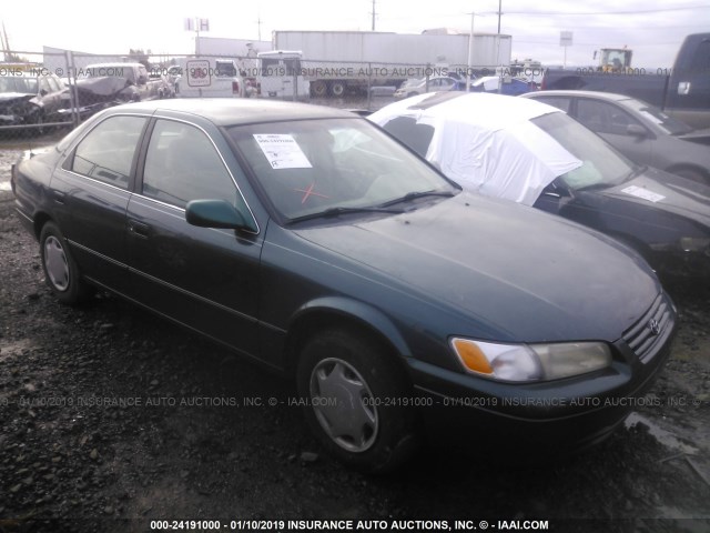 4T1BG22K0VU820735 - 1997 TOYOTA CAMRY CE/LE/XLE GREEN photo 1