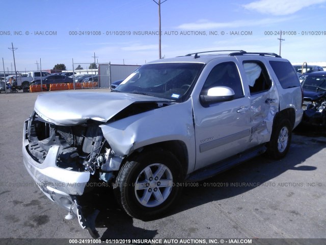 1GKS1CE01ER191998 - 2014 GMC YUKON SLT SILVER photo 2