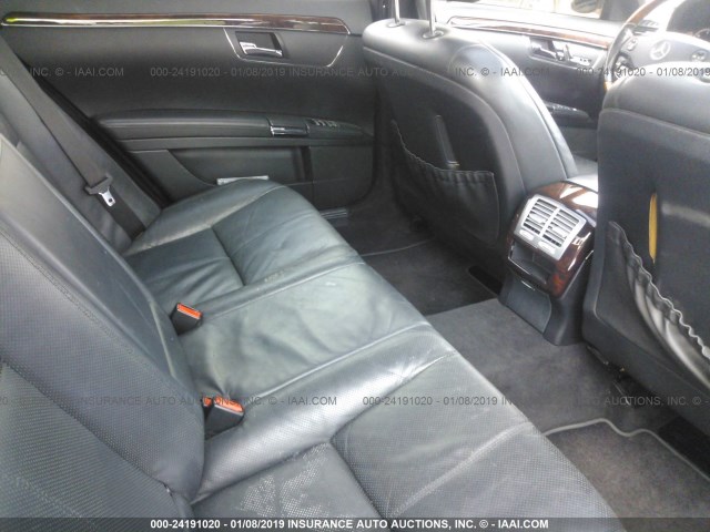 WDDNG71X67A126976 - 2007 MERCEDES-BENZ S 550 GRAY photo 8