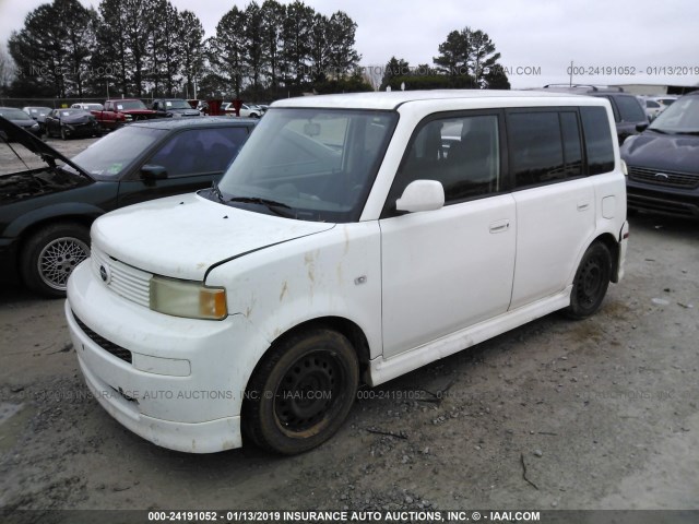 JTLKT324550200255 - 2005 TOYOTA SCION XB Ақ фото 2