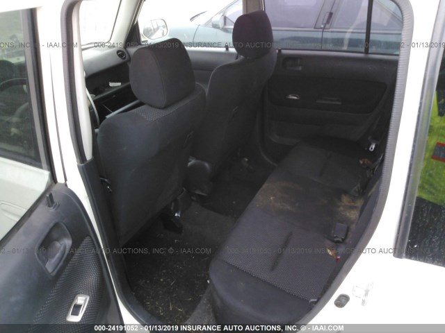 JTLKT324550200255 - 2005 TOYOTA SCION XB Ақ фото 8
