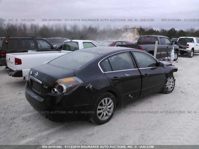 1N4AL21E99C135822 - 2009 NISSAN ALTIMA 2.5/2.5S BLACK photo 4