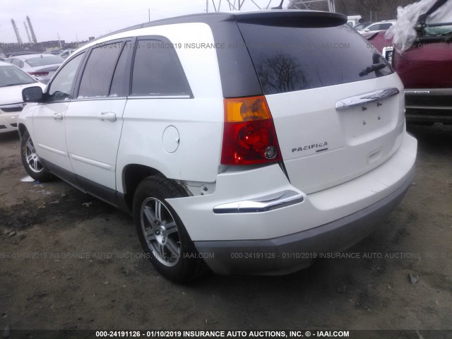 2A8GM68X77R249704 - 2007 CHRYSLER PACIFICA TOURING WHITE photo 3