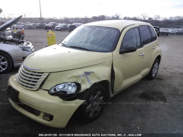 3A4FY58B37T505396 - 2007 CHRYSLER PT CRUISER TOURING YELLOW photo 2