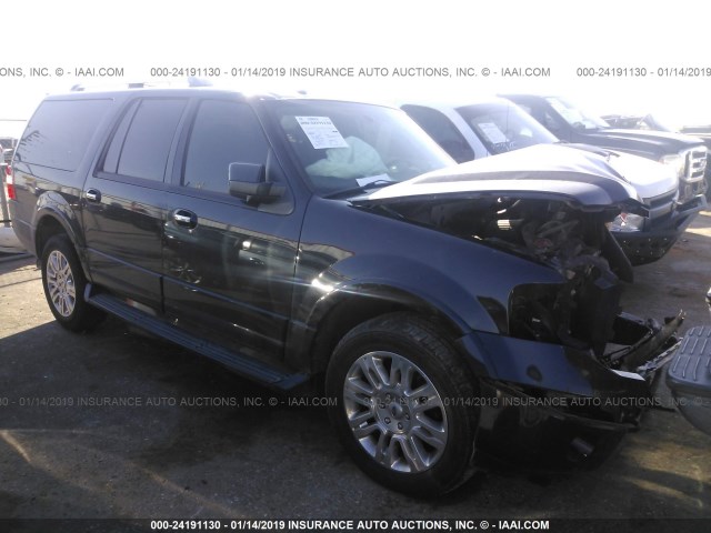 1FMJK2A57CEF46558 - 2012 FORD EXPEDITION EL LIMITED BLACK photo 1