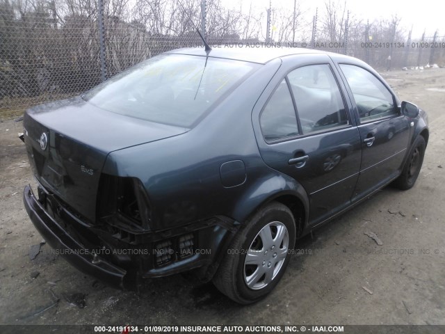 3VWRK69M93M130481 - 2003 VOLKSWAGEN JETTA GL GREEN photo 4