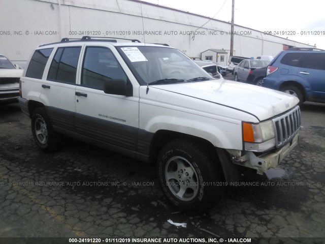 1J4GZ58SXVC517281 - 1997 JEEP GRAND CHEROKEE LAREDO/TSI WHITE photo 1