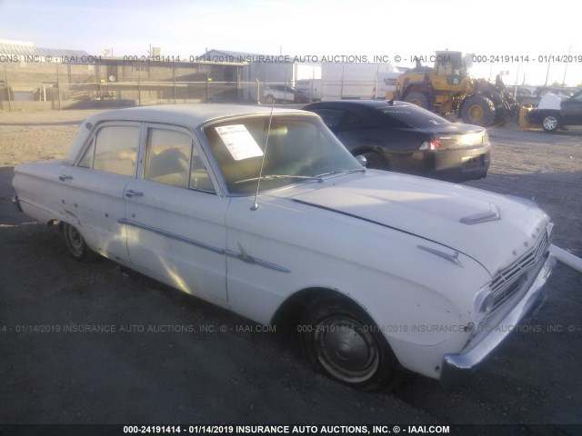 3R02U144229 - 1963 FORD FALCON WHITE photo 1