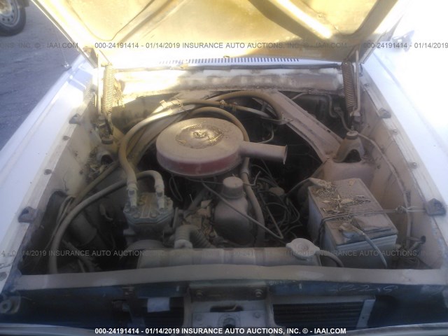 3R02U144229 - 1963 FORD FALCON WHITE photo 10