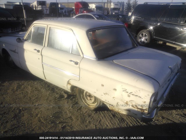 3R02U144229 - 1963 FORD FALCON WHITE photo 6