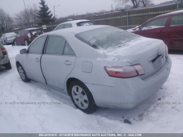 4T1BE46K17U629470 - 2007 TOYOTA CAMRY NEW GENERAT CE/LE/XLE/SE SILVER photo 3