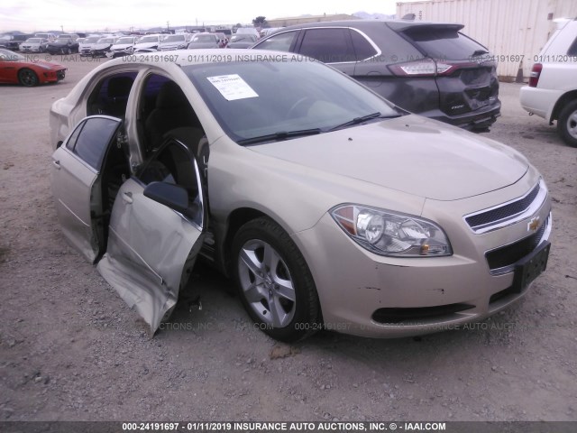 1G1ZB5E04CF331486 - 2012 CHEVROLET MALIBU LS GOLD photo 1
