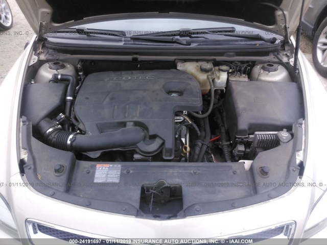 1G1ZB5E04CF331486 - 2012 CHEVROLET MALIBU LS GOLD photo 10