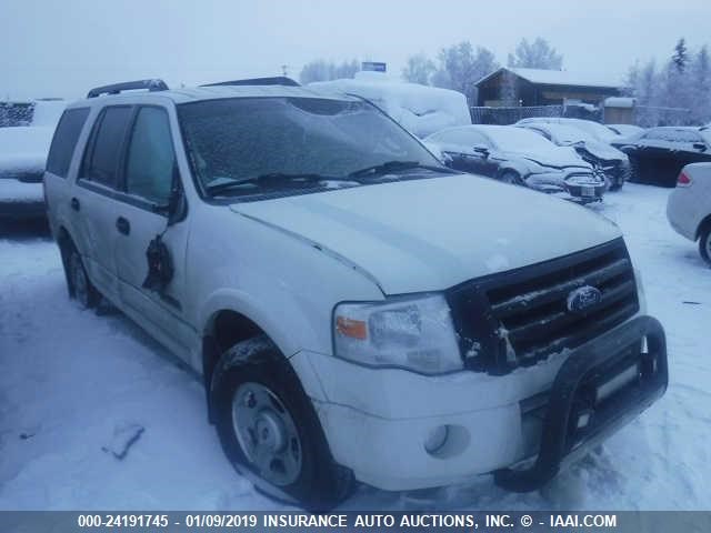 1FMFU16568LA51306 - 2008 FORD EXPEDITION XLT WHITE photo 1