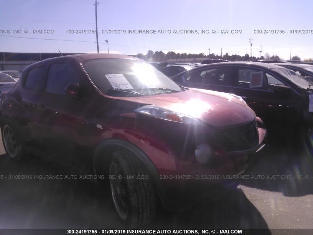 JN8AF5MV4CT107257 - 2012 NISSAN JUKE S/SV/SL MAROON photo 1