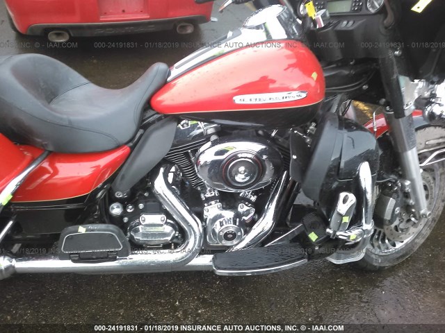 1HD1KEM33AB620670 - 2010 HARLEY-DAVIDSON FLHTK RED photo 8