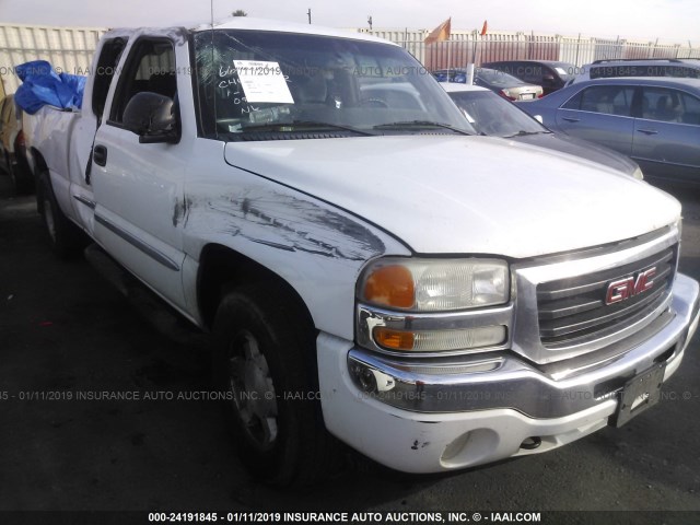 2GTEK19B851184304 - 2005 GMC NEW SIERRA K1500 WHITE photo 1