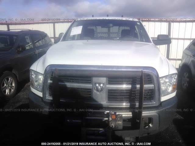 3D7TT2CT0BG564810 - 2011 DODGE RAM 2500 WHITE photo 6