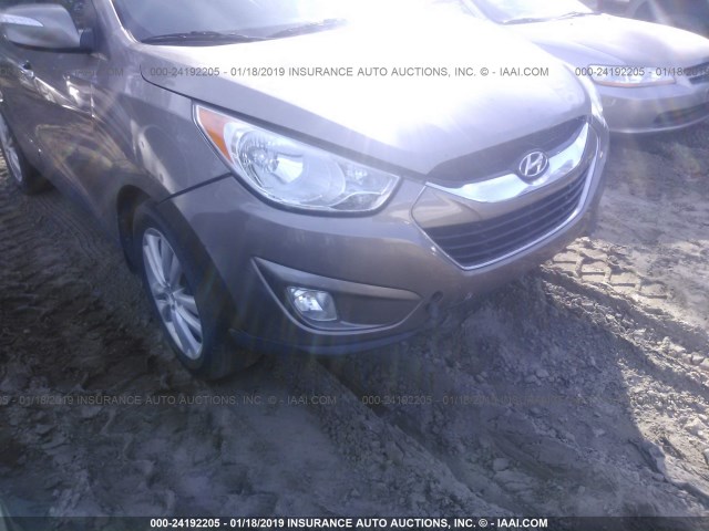 KM8JU3AC1CU318043 - 2012 HYUNDAI TUCSON GLS/LIMITED 棕色 照片 6
