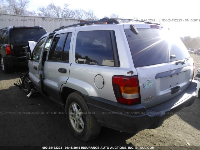 1J4GW48S84C300393 - 2004 JEEP GRAND CHEROKEE LAREDO/COLUMBIA/FREEDOM 银色 照片 3