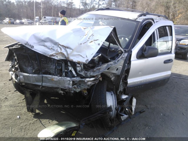 1J4GW48S84C300393 - 2004 JEEP GRAND CHEROKEE LAREDO/COLUMBIA/FREEDOM 银色 照片 6
