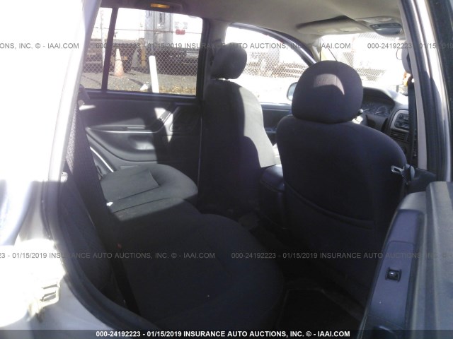 1J4GW48S84C300393 - 2004 JEEP GRAND CHEROKEE LAREDO/COLUMBIA/FREEDOM 银色 照片 8