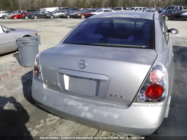 1N4AL11D95N440642 - 2005 NISSAN ALTIMA S/SL SILVER photo 6