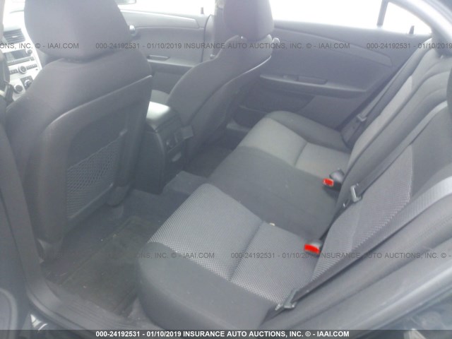 1G1ZC5E12BF381887 - 2011 CHEVROLET MALIBU 1LT BLACK photo 8