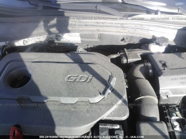 5XXGT4L35JG224982 - 2018 KIA OPTIMA LX/S SILVER photo 10