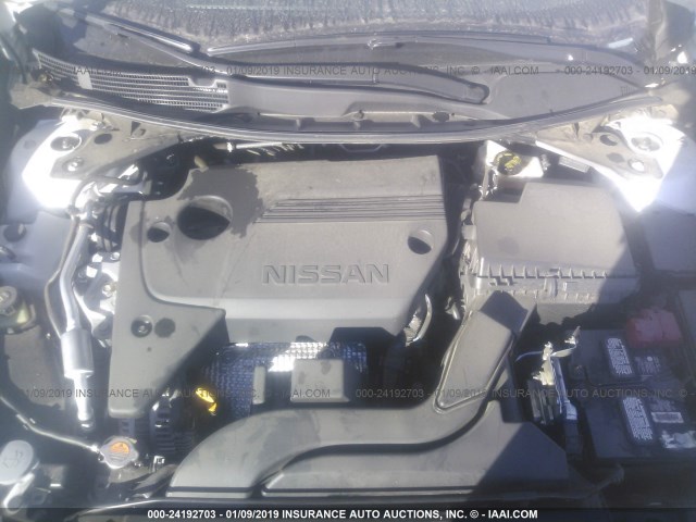 1N4AL3AP9JC260542 - 2018 NISSAN ALTIMA 2.5/S/SV/SL/SR WHITE photo 10