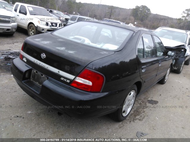 1N4DL01D81C158988 - 2001 NISSAN ALTIMA XE/GXE/SE BLACK photo 4