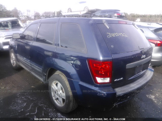 1J4GR48K95C583881 - 2005 JEEP GRAND CHEROKEE LAREDO/COLUMBIA/FREEDOM 蓝色 照片 3