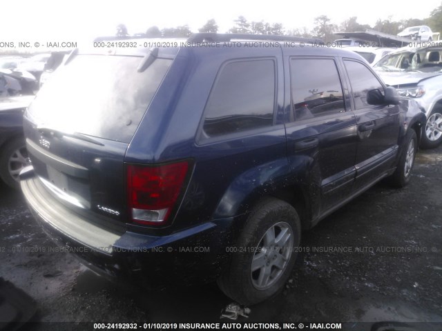 1J4GR48K95C583881 - 2005 JEEP GRAND CHEROKEE LAREDO/COLUMBIA/FREEDOM 蓝色 照片 4