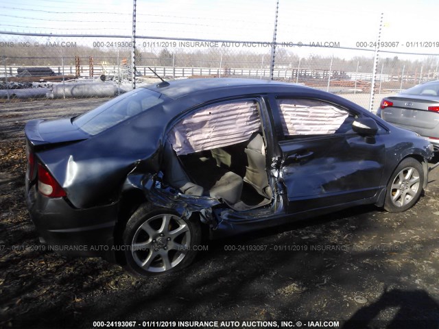 JHMFA36259S000867 - 2009 HONDA CIVIC HYBRID GRAY photo 6