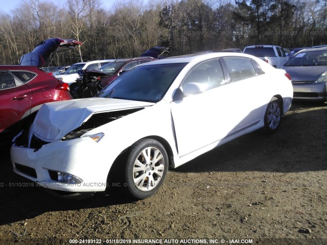 4T1BK3DBXBU414619 - 2011 TOYOTA AVALON LIMITED WHITE photo 2