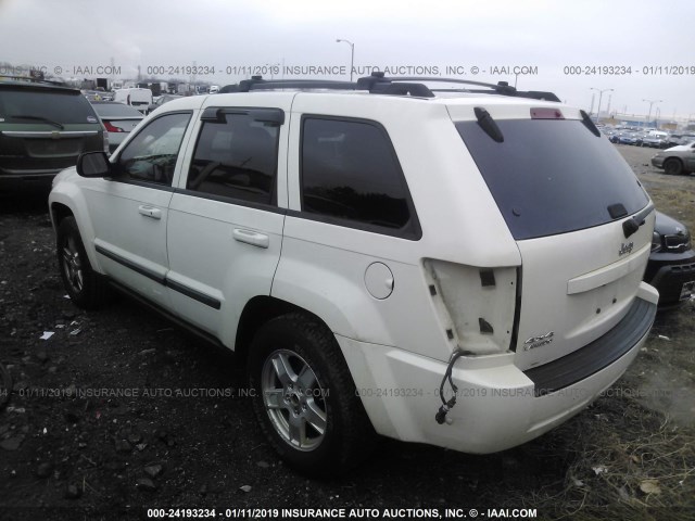 1J8GR48K57C566013 - 2007 JEEP GRAND CHEROKEE LAREDO/COLUMBIA/FREEDOM 白色 照片 3