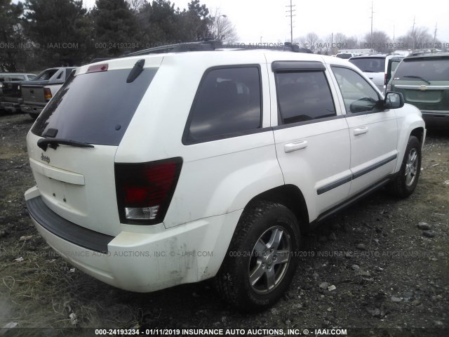 1J8GR48K57C566013 - 2007 JEEP GRAND CHEROKEE LAREDO/COLUMBIA/FREEDOM 白色 照片 4